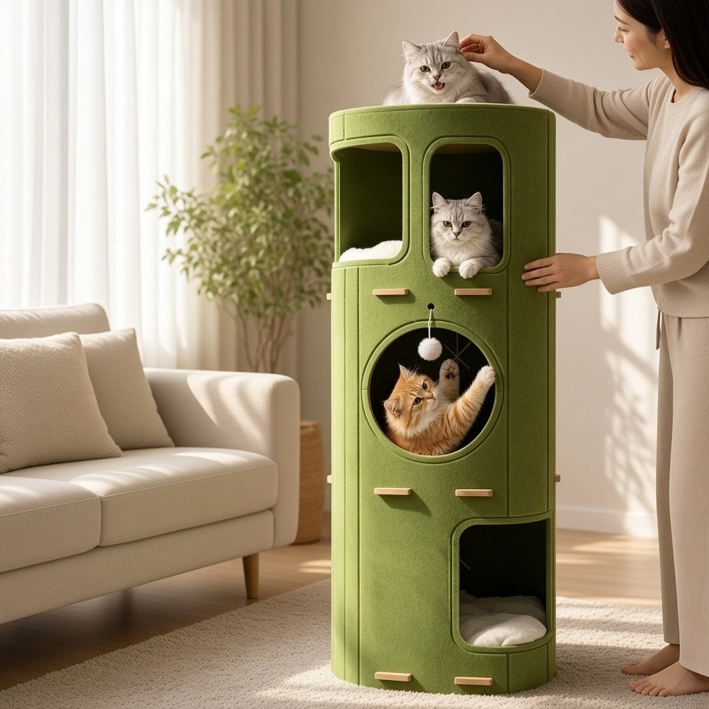 PurrHaven™ Multi-Level Cat Tree