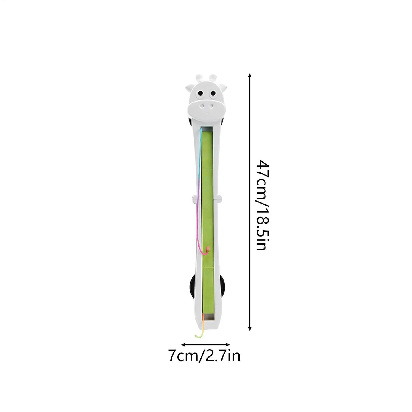 Automatic Cat Teaser Wall Mount Interactive Moving Toy Electric Pet Games Kitten Exercise Mental Stimulation Play for Indoor
