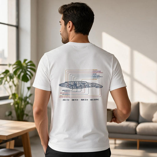 StarCommand™ LCARS Starship D T-Shirt