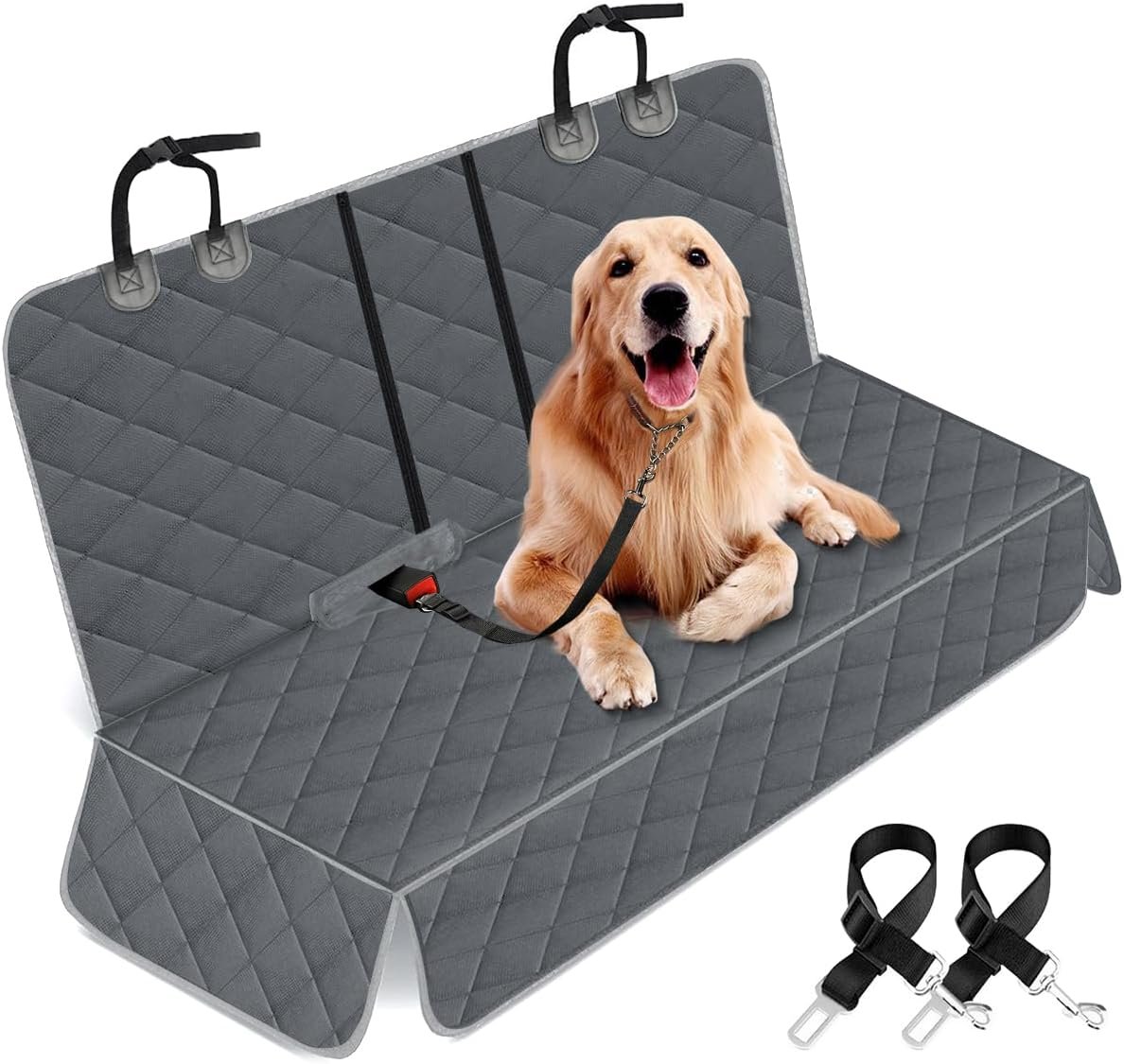 Dog Car Seat Cover, Back Seat Cover for Dogs Pet Car Seat Protector