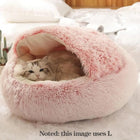 Cat Bed Cat Nest Comfortable Sleeping Cushion for Gifts, Soft Cat Beds with Hood, Anti-Anxiety Dog Bed, Pet Care Supplies, Pet Products, Summer Gift, Cat Furniture Cat Toys for Indoor Cats, Valentine'S Day Gift, Cat Stuff