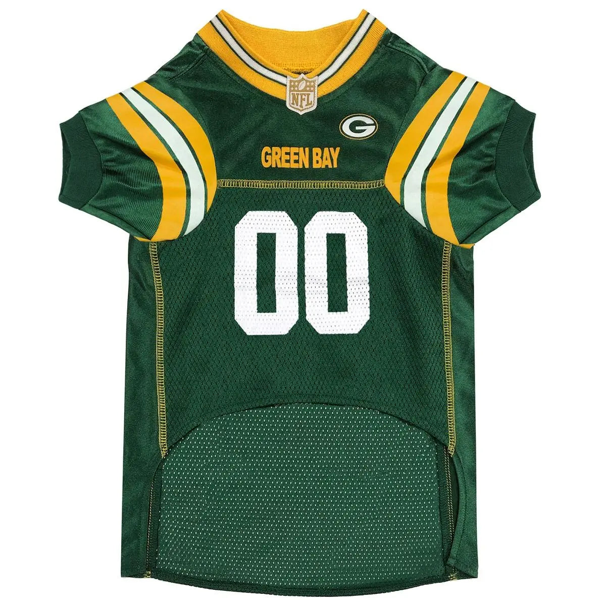 PETS FIRST NFL GREEN BAY PACKERS MESH JERSEY for DOGS