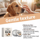 Cat Dog Paw Nose Balm Coconut Scent Natural Paw Protector Moisturizer Cracked Soothing Nourishing Coconut Pet Paw Pad Care Balm
