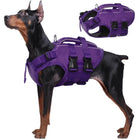 Kuoser Dog Life Jacket High Buoyancy, Reflective Dog Life Vest for Swimming Boating, Adjustable Small Medium Large Dog Lifejacket, Lightweight Dog Life Preserver Rescue Handle Spring Summer Pool