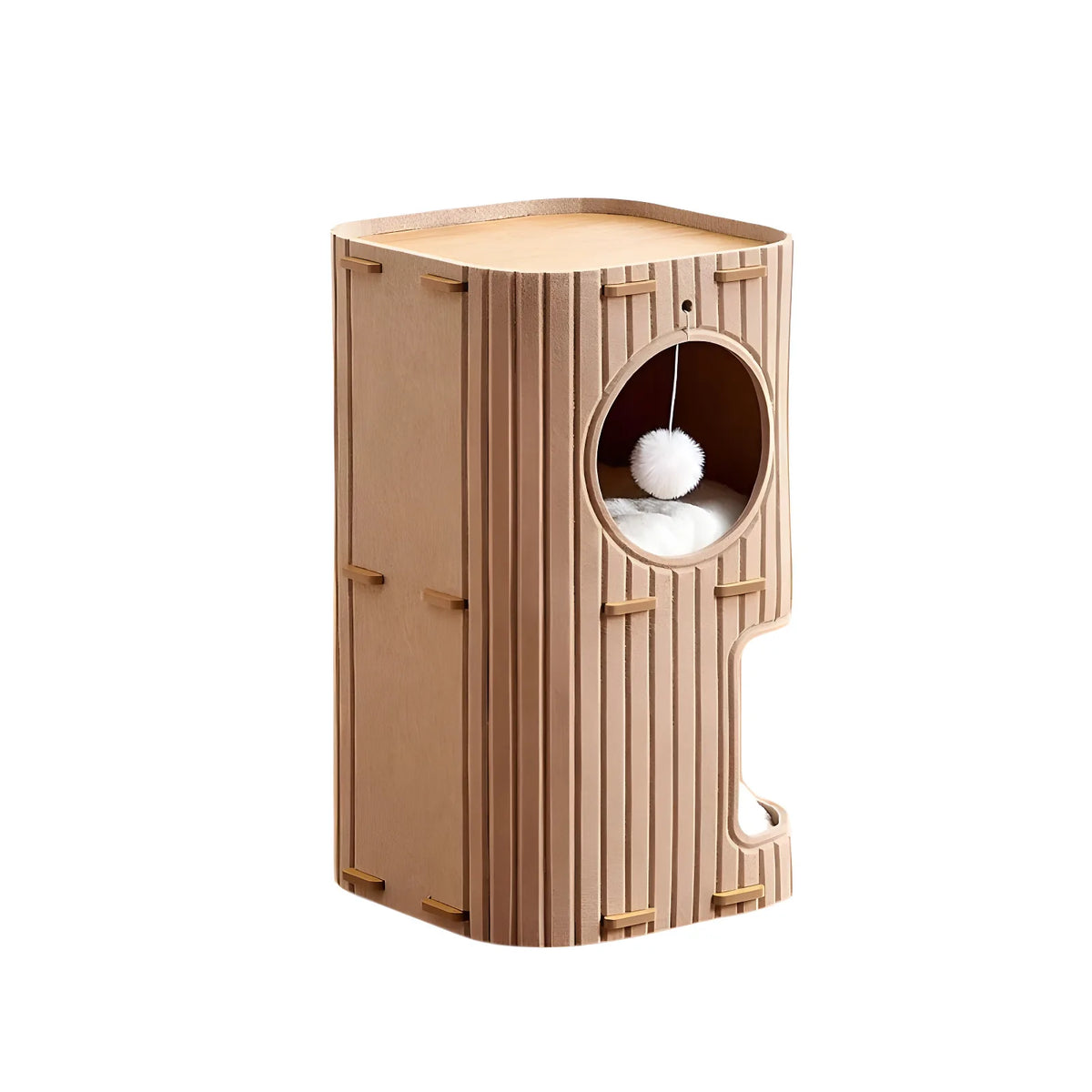 Multi Level Cat Tree with Enclosed Cat House Sisal Scratching Posts Multi Layer Climbing Activity Center for Indoor Cats All