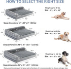 Orthopedic L-Shaped Extra Large Dog Bed - 42"X30"X6.5" Waterproof Velvet-Top Sofa, Pressure Relief Memory Foam, Joint Support, Detachable Washable Snap-Zipper Cover, Self-Warming Soft Surface, Non-Slip Bottom, Chew Resistant, for Apartment Decor