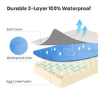Ultra Plush Deluxe Orthopedic Foam Dog Bed Rectangular Cat Dog Mats / Removable Cover Pet Mattress Cushion for Small Large Dogs