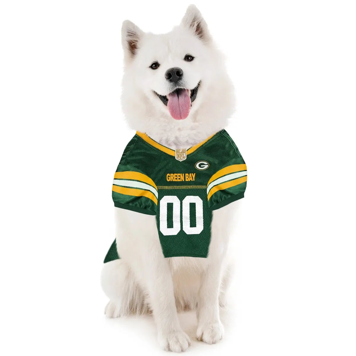 PETS FIRST NFL GREEN BAY PACKERS MESH JERSEY for DOGS