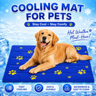 Dog Cooling Mat, Reusable Gel Cooling Pad for Dogs & Cats, Waterproof Scratch-Resistant Pet Cooling Bed for Home, Car, Crate & Outdoor Small Apartment Gear