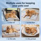 Arc-Chill Cooling Dog Mat - Polyester, Lightweight, Solid, Breathable, Fast-Cooling Pet Rest Mat with Multi-Sizes Option