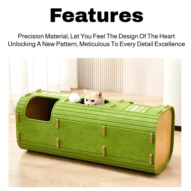 Multi Level Cat Tree with Enclosed Cat House Sisal Scratching Posts Multi Layer Climbing Activity Center for Indoor Cats All