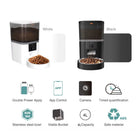 4L Large Capacity Smart Pet Feeder with Camera Cat Automatic Food Dispenser Timing Quantitative APP Remote Feeder Accessories