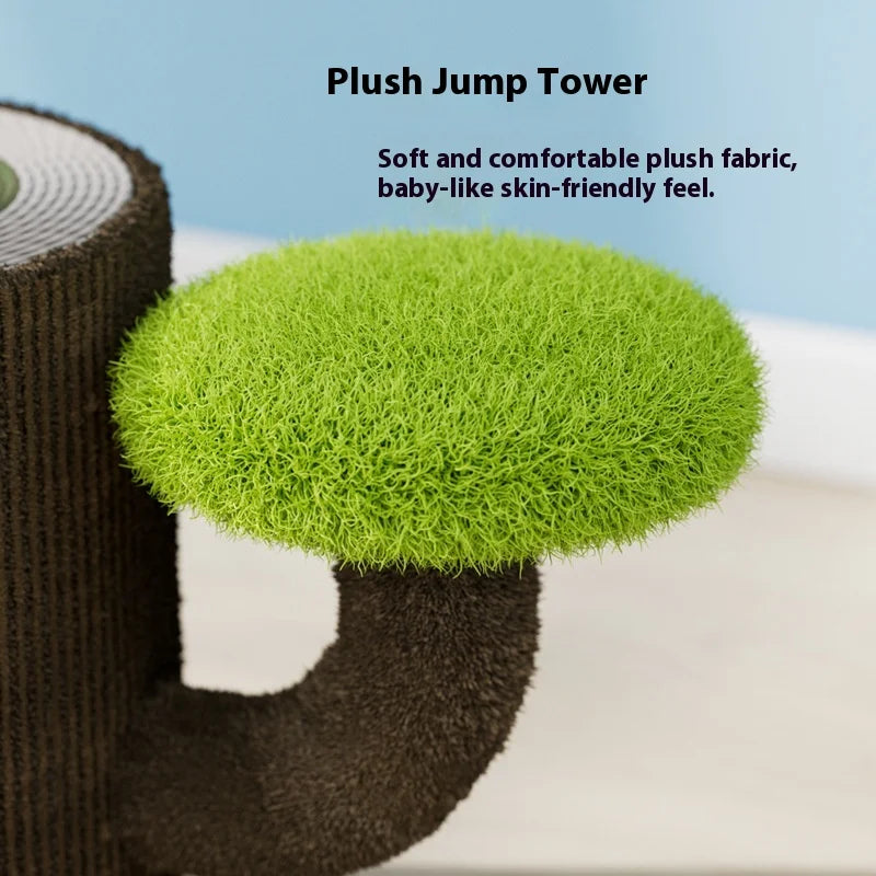 Winter Cat Villas, Cat Nests, Cat Climbing Frames, Cat Trees, Pet Cat Toys, Cat Holes in the Shape of Tree Stumps and Rings