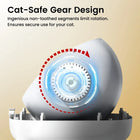 Cumrige Smart Self‑Cleaning Cat Litter Box, App WiFi Control Automatic Cat Toilet, Large Capacity Anti‑Pinch Safety Odor Removal for Multiple Cats Home Use