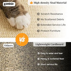 Cat Scratcher with Ball Track Toy, Sisal Scratch Pad for Indoor Use