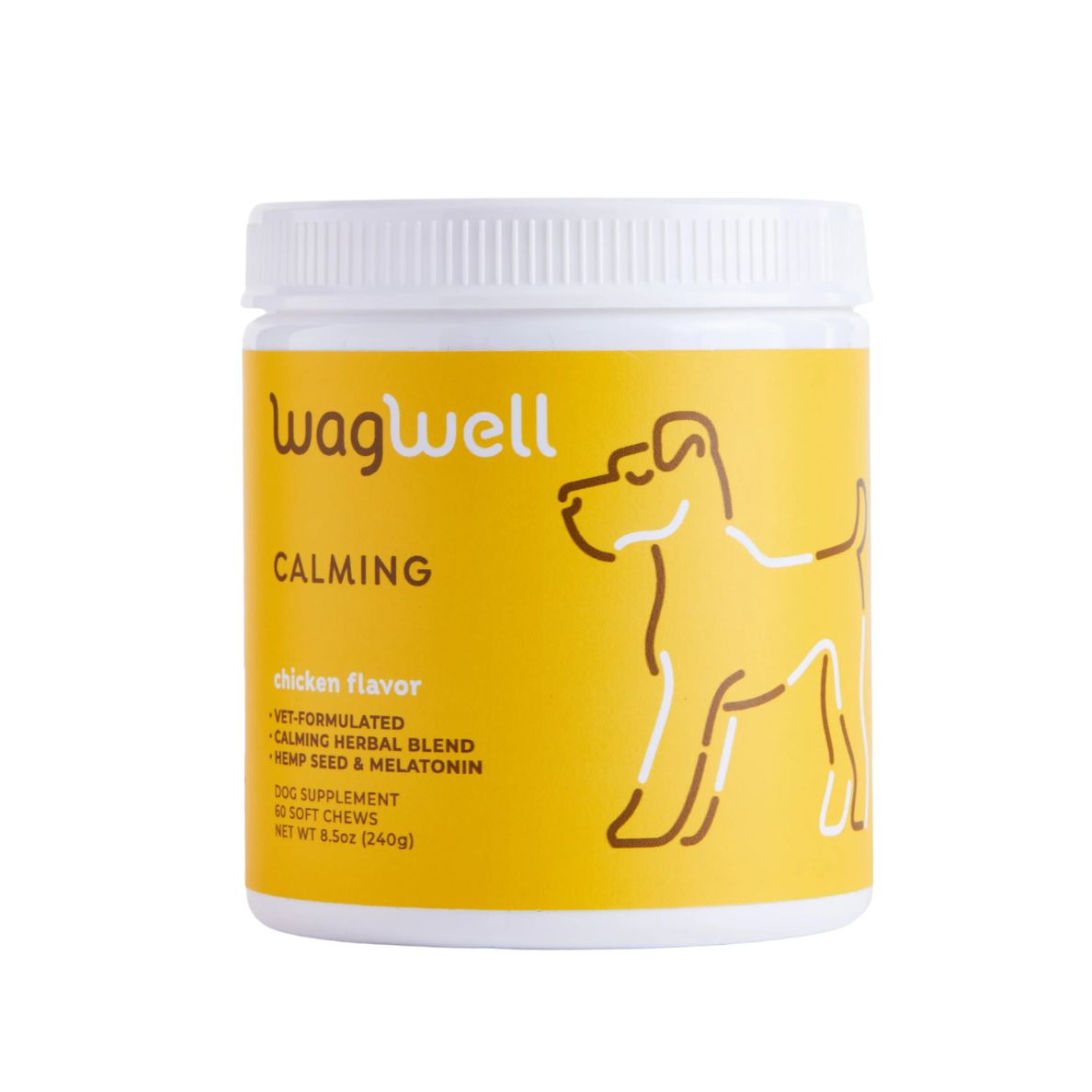 Calming Chews for Dogs - Supports Emotional Balance and Reduces Stress from Travel and Separation Anxiety