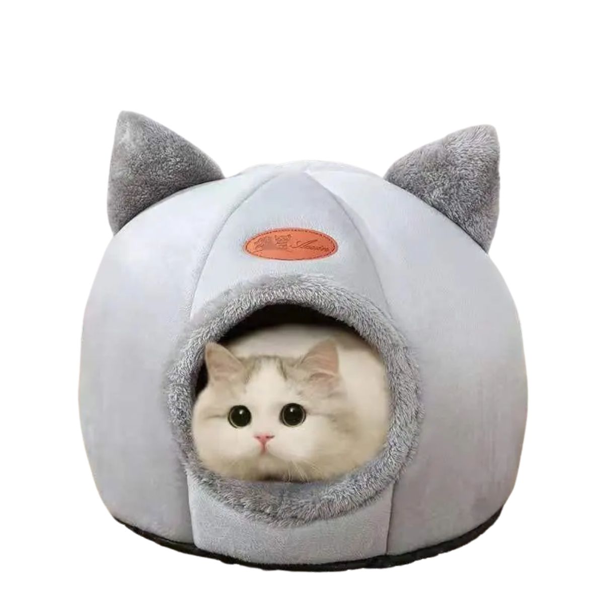 Cat House, Cute Cat Bed, Small Pet House with Soft Cushion, Foldable Pet House for Cats, Kittens & Dogs, Pet Supplies