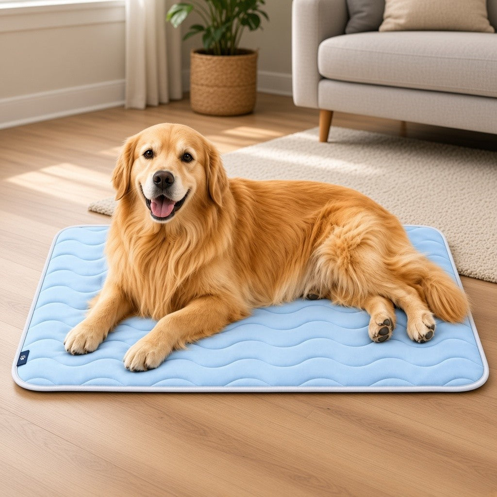CoolPaw™ Breathable Cooling Dog Bed