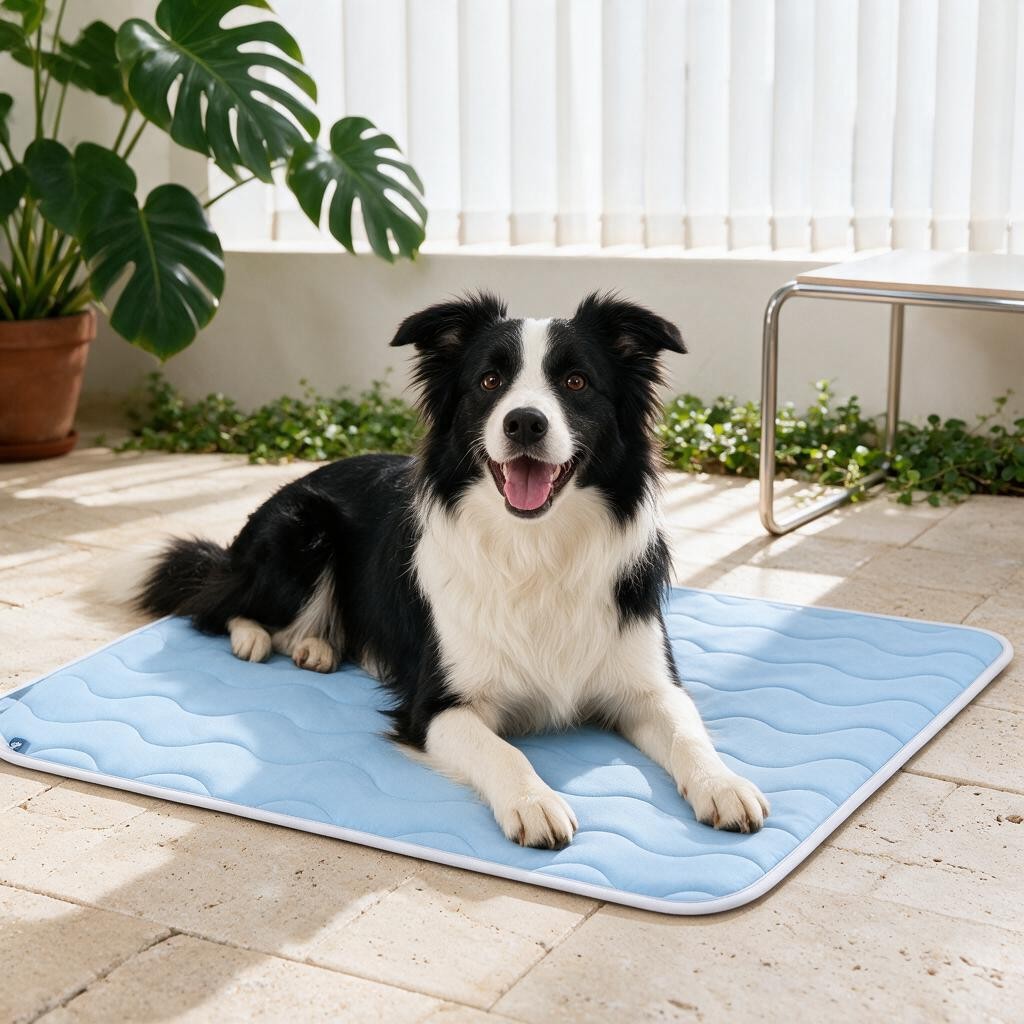 CoolPaw™ Breathable Cooling Dog Bed