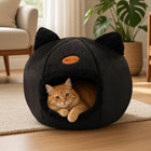 DeepPurr™ Cozy Winter Cat Bed