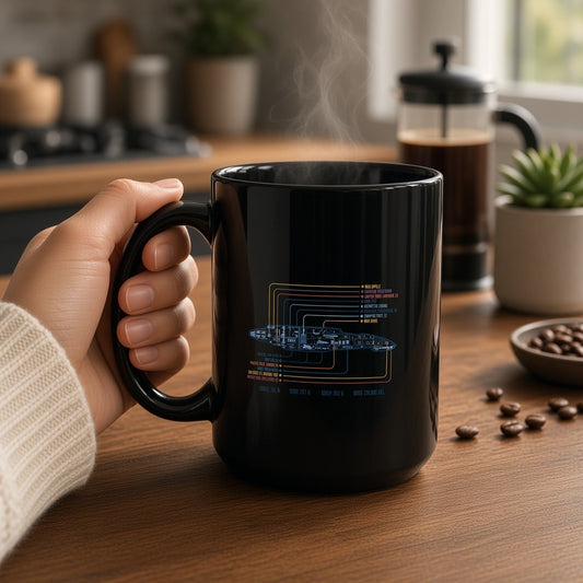 LCARSip™ Starship Coffee Mug