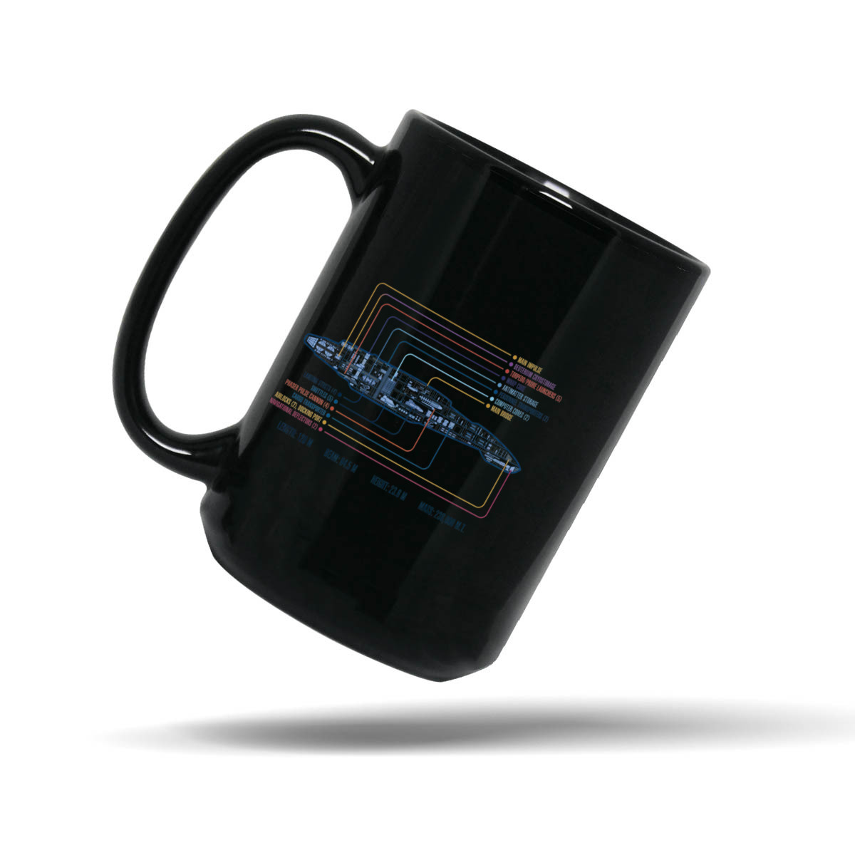 LCARSip™ Starship Coffee Mug