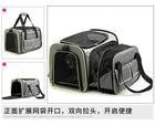 Double Expandable Pet Carrier Soft-sided Breathable Mesh Pet Travel Bag Airline Portable Large Capacity Cats Dogs Carrier Bag