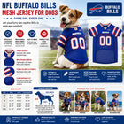 PETS FIRST NFL BUFFALO BILLS MESH JERSEY for DOGS