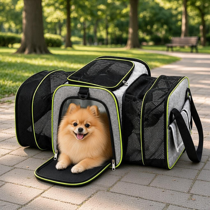 PetVoyage™ Expandable Pet Carrier