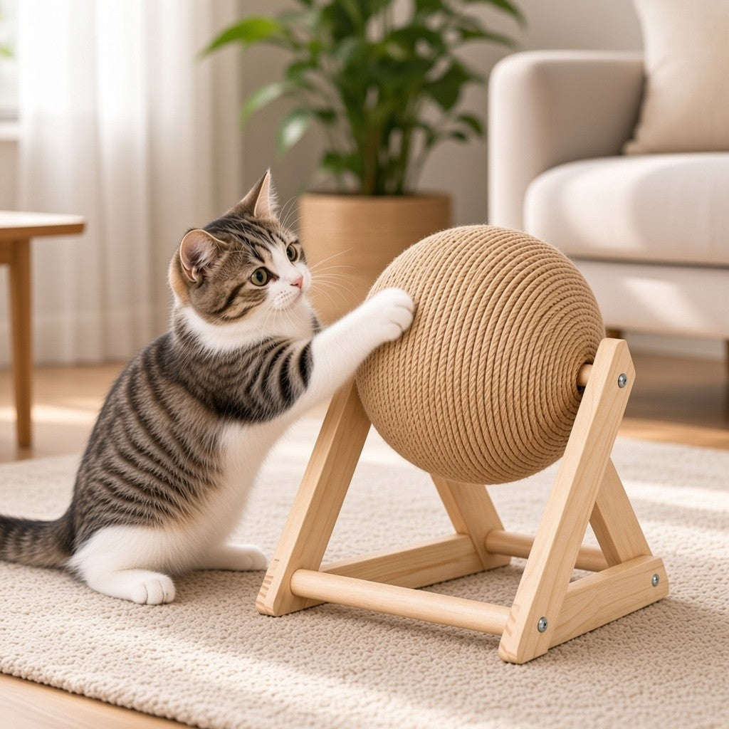 PurrBall™ Sisal Scratch Toy