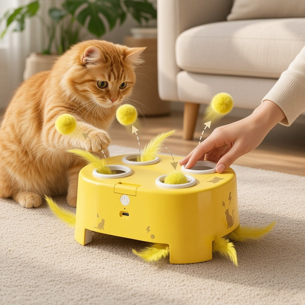PurrDen™ 2-in-1 Cat Play House
