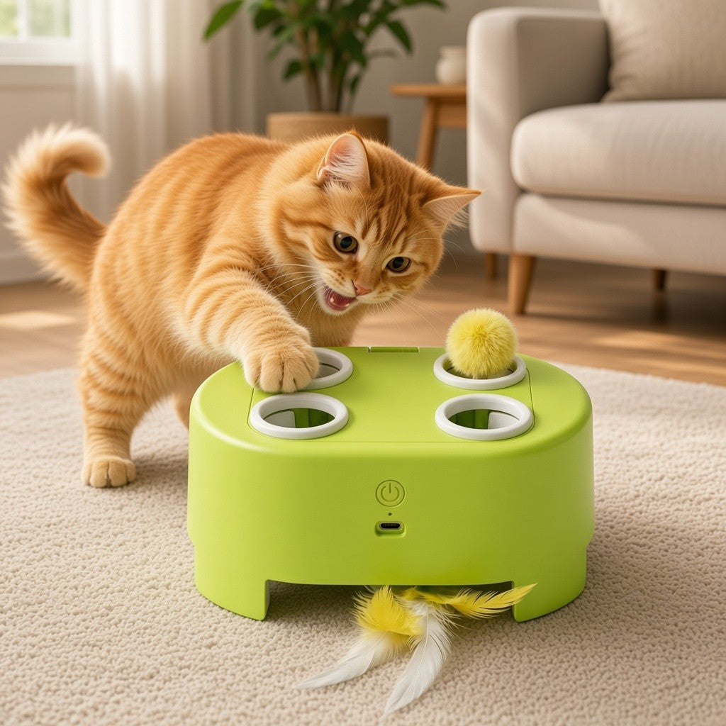 PurrDen™ 2-in-1 Cat Play House