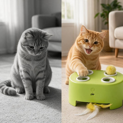 PurrDen™ 2-in-1 Cat Play House
