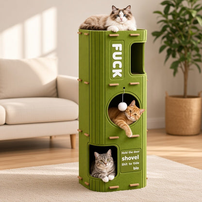 PurrHaven™ Multi-Level Cat Tree