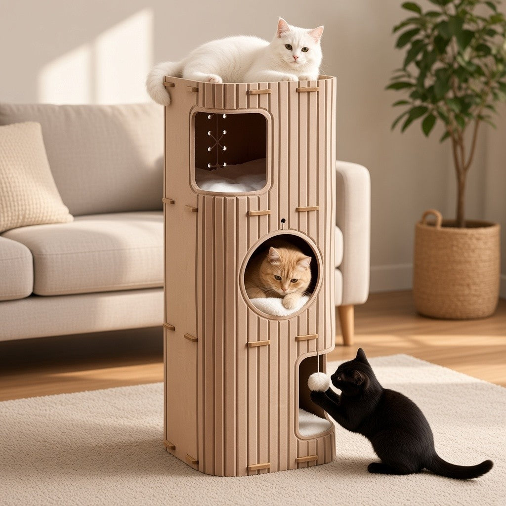PurrHaven™ Multi-Level Cat Tree