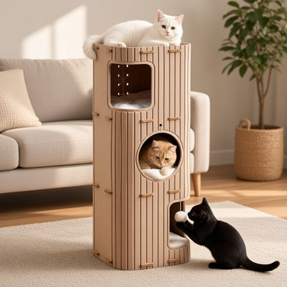 PurrHaven™ Multi-Level Cat Tree