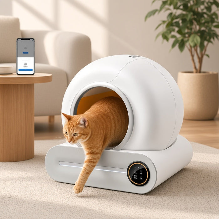 Purrora™ Smart Automatic Litter Box