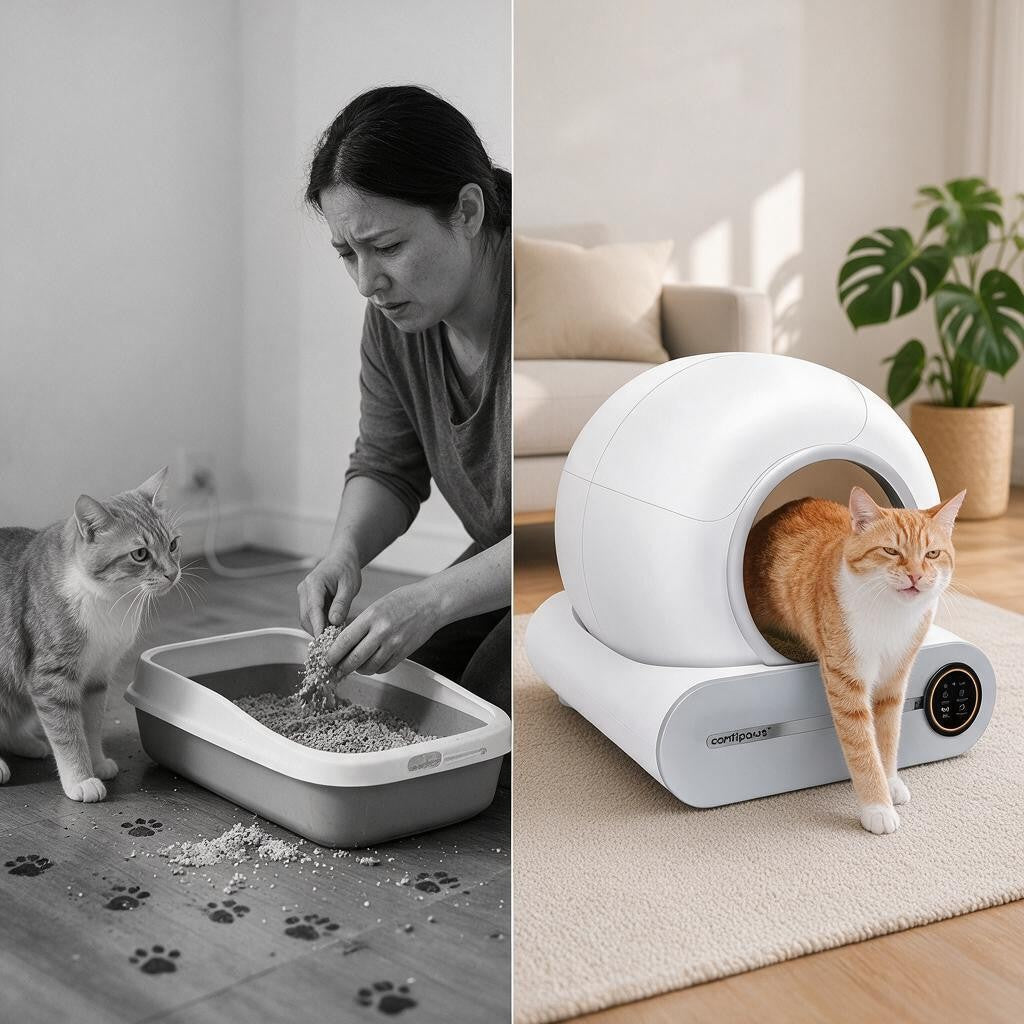 Purrora™ Smart Automatic Litter Box