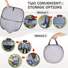 Foldable Cat Tent with Tunnel, Breathable Polyester Cat Cage Indoor Outdoor Playpen for Cats & Small Dogs
