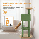 Multi-Level Cat Tree Tower with Scratching Posts, Condo, Hammock, Cat Scratching Board,Cat Accessories,Cat Furniture,Indoor Cats