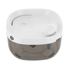 Pet Water Fountain 1.85Gal Large Capacity, Ultra-Quiet 30dB Cat Drinking Dispenser with 2 Filters, 5V USB Pump Auto Circulating, Anti-Dry Burn for Dogs Cats, White