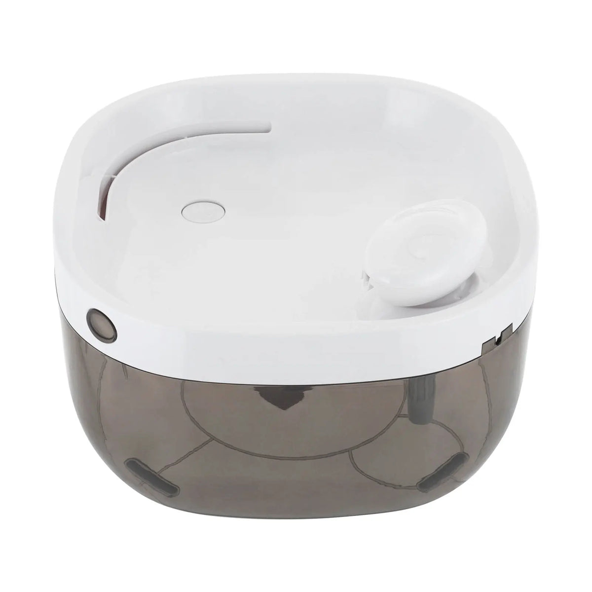 Pet Water Fountain 1.85Gal Large Capacity, Ultra-Quiet 30dB Cat Drinking Dispenser with 2 Filters, 5V USB Pump Auto Circulating, Anti-Dry Burn for Dogs Cats, White