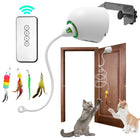 INKZOO Cat Toys, Interactive Cat Toys for Indoor Cats,  Smart Interactive Kitten Toy, Automatic 7 Holes Mice Whack-A-Mole