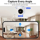 FUERS 4K 8MP WiFi IP Pet Camera Dog Camera Tuya Smart Home Security Wireless Surveillance Camera Baby Monitor Mini Cam