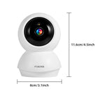 FUERS 4K 8MP WiFi IP Pet Camera Dog Camera Tuya Smart Home Security Wireless Surveillance Camera Baby Monitor Mini Cam