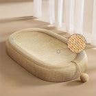 59x39cm Cat Durable Sleep Play Natural Sisal Scratching Board with Built in Cat Litter Box Claw Care Toy Use in All Four Seasons