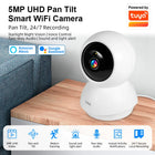 FUERS 4K 8MP WiFi IP Pet Camera Dog Camera Tuya Smart Home Security Wireless Surveillance Camera Baby Monitor Mini Cam