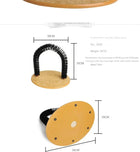 Cat Toy Arch Self Groome Pamper Feline with A Massage Grooming Rubbing Brush with Scratching Pad Toy for Cats Interactive Toys
