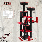 Multi-Level Cat Tree Tower with Scratching Posts, Condo, Hammock, Cat Scratching Board,Cat Accessories,Cat Furniture,Indoor Cats