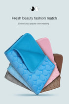 The Ultimate Cooling Pet Mat Breathable Washable Summer Pad Dog Cat Self Cool Blanket for Kennel Crate and Bed Sleeping Ice Silk